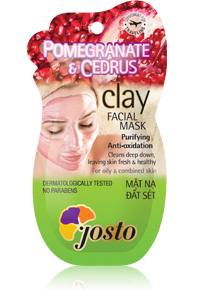 Clay Mask Pomegranate and Cedrus Clay